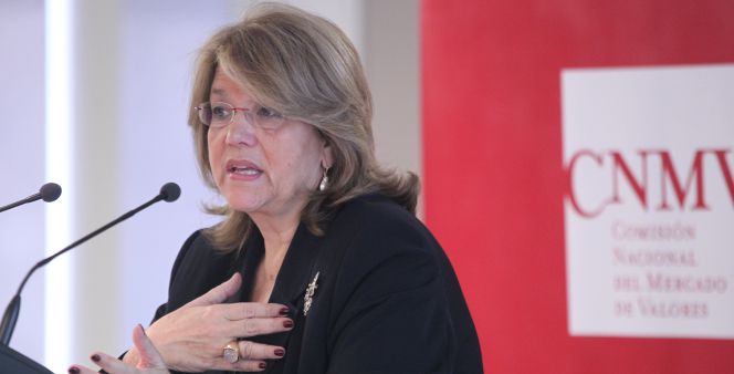 Elvira Rodríguez, presidenta de la CNMV.