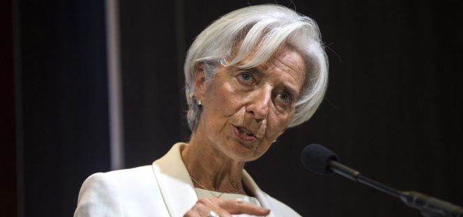 La directora gerente del Fondo Monetario Internacional (FMI), Christine Lagarde.