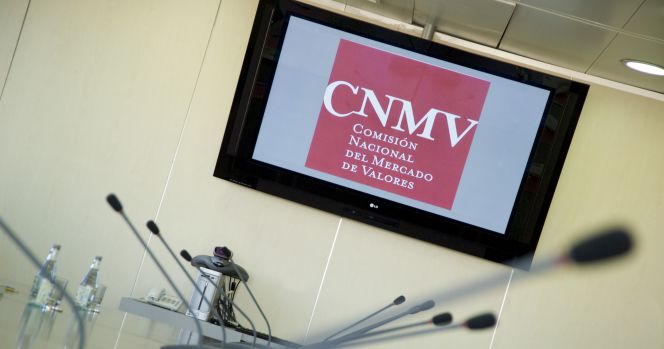 Sala de reuniones en la CNMV.