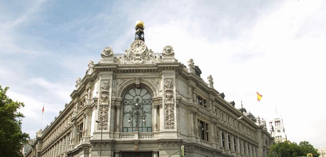 Fachada del Banco de España.