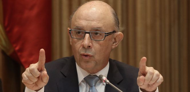 Cristóbal Montoro, ministro de Hacienda y Administraciones Públicas.