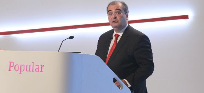 Ángel Ron, presidente de Banco Popular.
