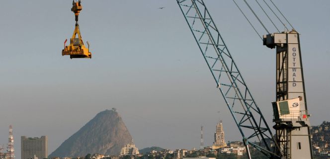 Imagen del puerto de Río de Janeiro, en Brasil.