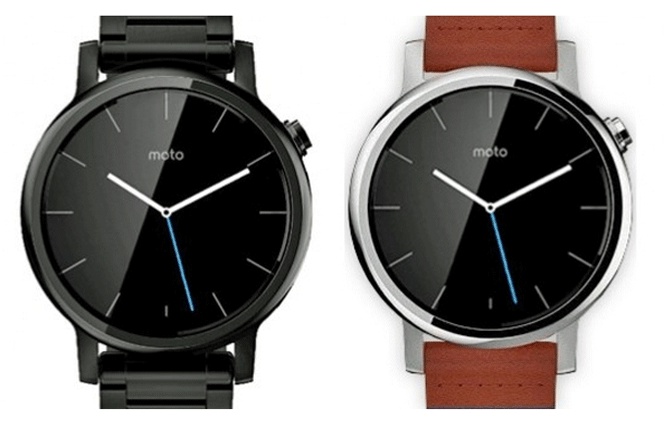 Fotos de prensa muestran el nuevo Motorola Moto 360 en dos tamaños