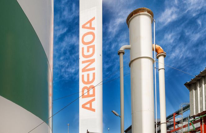 Planta solar de Abengoa.