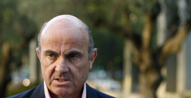 El ministro de Economía, Luis de Guindos