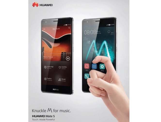El Huawei Mate S ya es oficial y se adelanta al iPhone 6s incorporando Force Touch