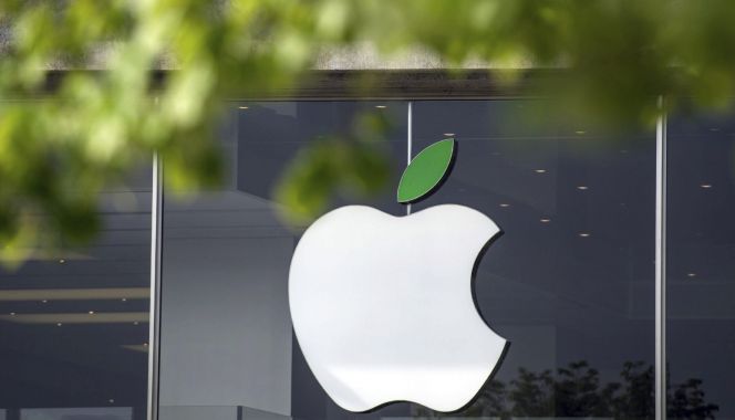 Detalle del logotipo de Apple. EFEArchivo