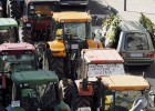 Los ganaderos desbloquean el centro logístico de Dia Los ganaderos desbloquean el centro logístico de Dia