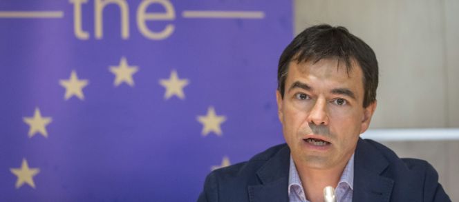El candidato a la Moncloa de UPyD, Andrés Herzog