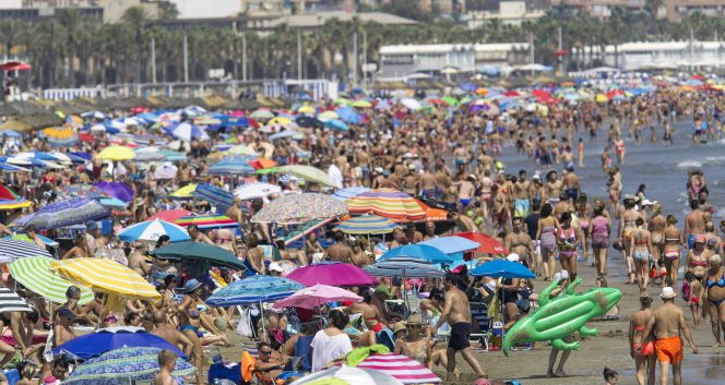 Playas de Las Arenas y La Malvarrosa de Valencia