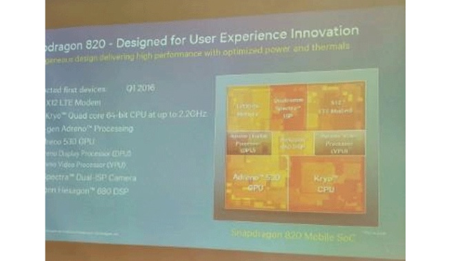 Desvelan los primeros smartphones que llegarán con el nuevo procesador Snapdragon 820