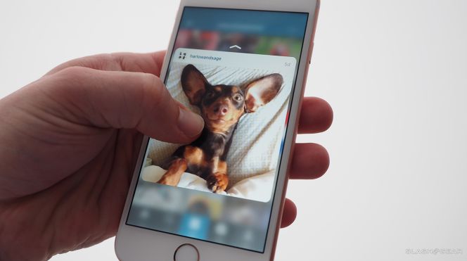 Uso 3D Touch en iPhone 6s