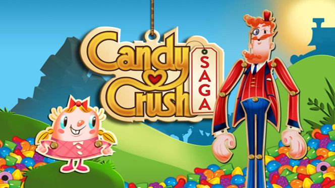 Candy Crash en dispositivo móvil