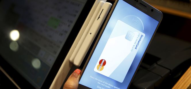 Sistema de pago Samsung Pay.