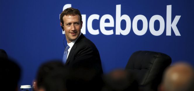 Mark Zuckerberg, consejero delegado de Facebook, en la sede de la compañía en Menlo Park, California.