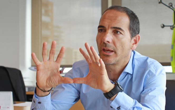 Rodrigo Contreras, director general de Latam Arilines Group para Europa. Pablo Monge