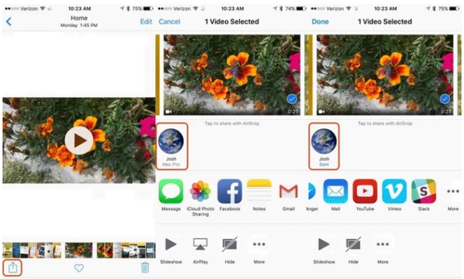 Cómo compartir un vídeo en 4K desde el iPhone 6s