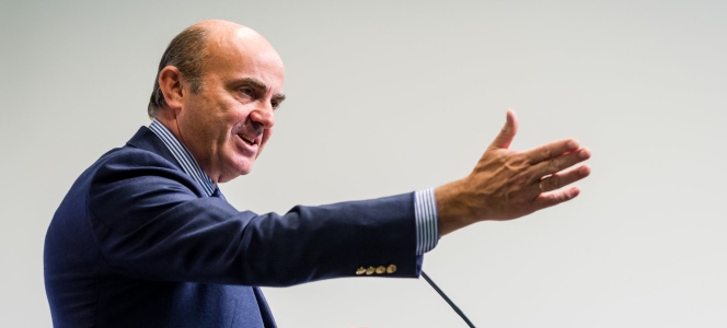 El ministro de Economía, Luis de Guindos.