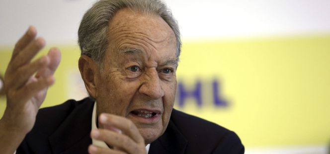 El presidente de OHL, Juan Miguel Villar Mir. EFEArchivo