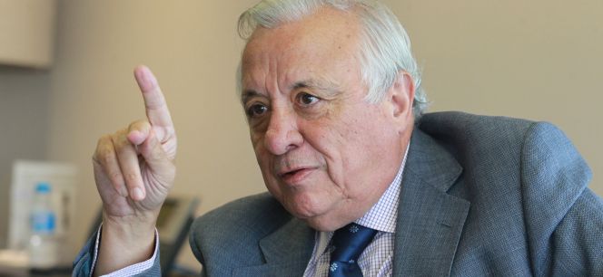 Miguel Cuenca, socio responsable del área laboral de KPMG, en un momento de la entrevista con Cinco Días.