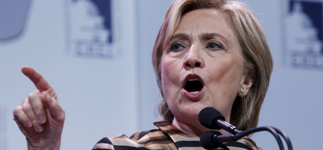 Hillary Clinton, aspirante demócrata a la Casa Blanca.