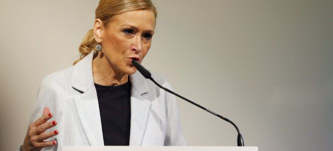 La presidenta de Madrid, Cristina Cifuentes.
