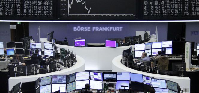 Vista del Dax, la Bolsa de Francfort