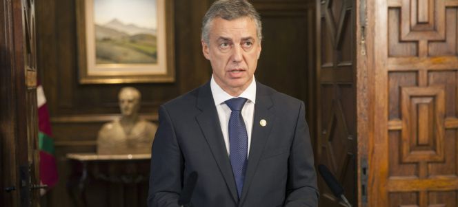 El lehendakari, Iñigo Urkullu.