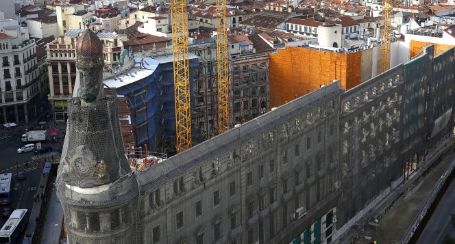 Obras paradas en el Complejo Canalejas (DVD 750)