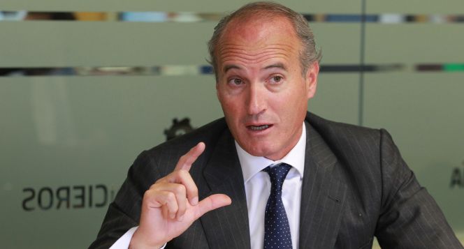 Juian Nuñez, presidente de la patronal de la construcción Seopan. Pablo Monge