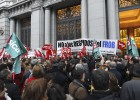 La disputa por el convenio de cajas da paso a las protestas La disputa por el convenio de cajas da paso a las protestas