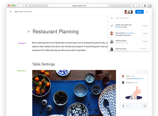 Dropbox lanza Paper, su alternativa a Microsoft Word