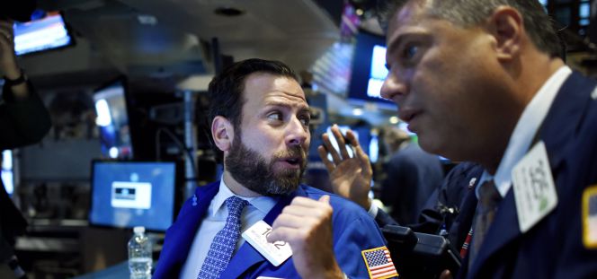 Operadores en Wall Street
