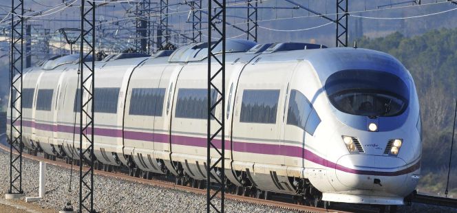 Tren de alta velocidad.