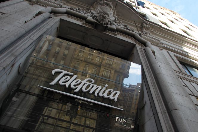 Sede histórica de Telefónica en la Gran Vía de Madrid.
