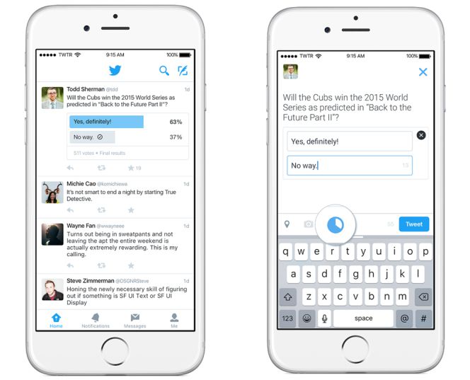 ¿RT o FAV? Se acabó, las encuestas llegan a Twitter