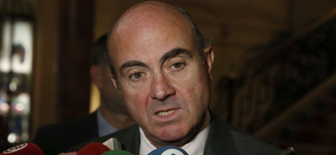 El ministro de Economía, Luis de Guindos.