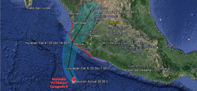 México se prepara para el huracán más violento de la historia