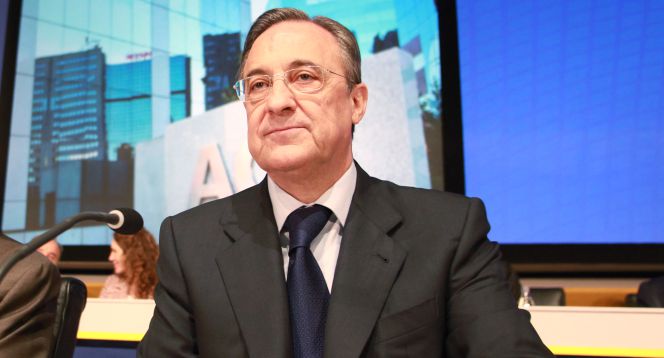 Florentino Pérez, presidente de ACS. Pablo Monge