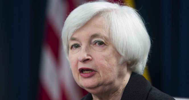 La presidenta de la Reserva Federal de EE.UU., Janet Yellen.