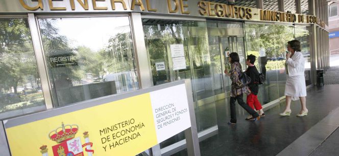 La Dirección General de Seguros y Fondos de Pensiones, en Madrid.