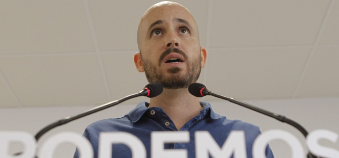El portavoz económico de Podemos, Nacho Álvarez.