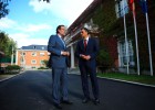Rajoy y Sánchez almuerzan en Moncloa Rajoy y Sánchez almuerzan en Moncloa