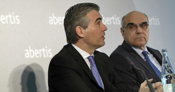 Francisco Reynés y Salvador Alemany, consejero delegado y presidente de Abertis.