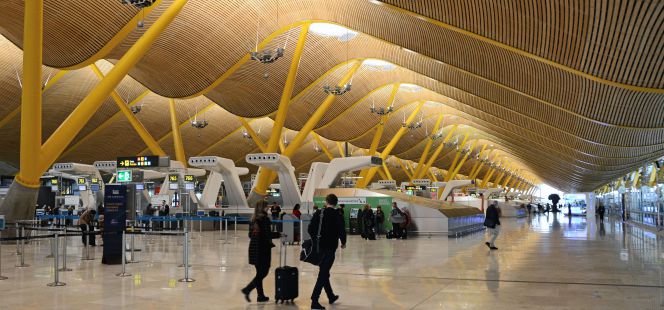 Imagen del aeropuerto Adolfo Suárez Madrid-Barajas.