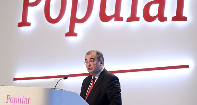 Ángel Ron, presidente de Banco Popular.