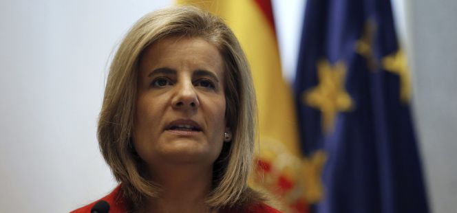 Fátima Báñez, ministra de Empleo y Seguridad Social.
