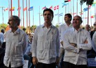 Guindos y Soria, reunidos con empresas españolas en Cuba Guindos y Soria, reunidos con empresas españolas en Cuba