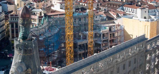 Obras en el Complejo Canalejas.
